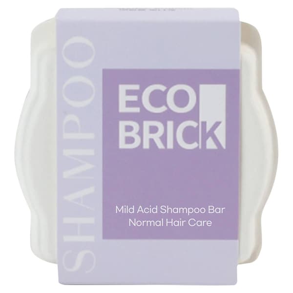 EcoBrick Mild Acidic Normal Hair Care Shampoo Bar - image 