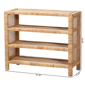 bali & pari Abelia Natural Rattan 4-Tier Display Shelf - image 7