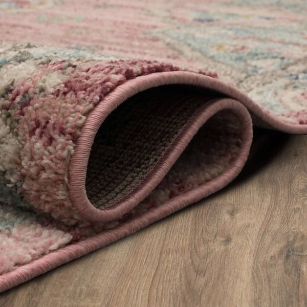 Mohawk Home Laughton Pink Runner