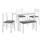 Monarch Specialties Contemporary 5pc. Dining Set - image 2