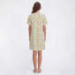 Womens Elegant Dreams Short Sleeve Floral Nightgown - image 2