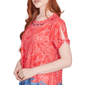 Petite Ruby Rd. Americana Chic Paisley Embellished Jersey Tee - image 5