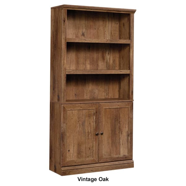 Sauder Select Collection 5 Shelf Bookcase With Doors