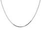 Sterling Silver 16in. Diamond Cut Box Necklace - image 1