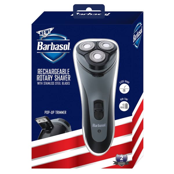 Barbasol Basic Rotary Shaver with Trimmer