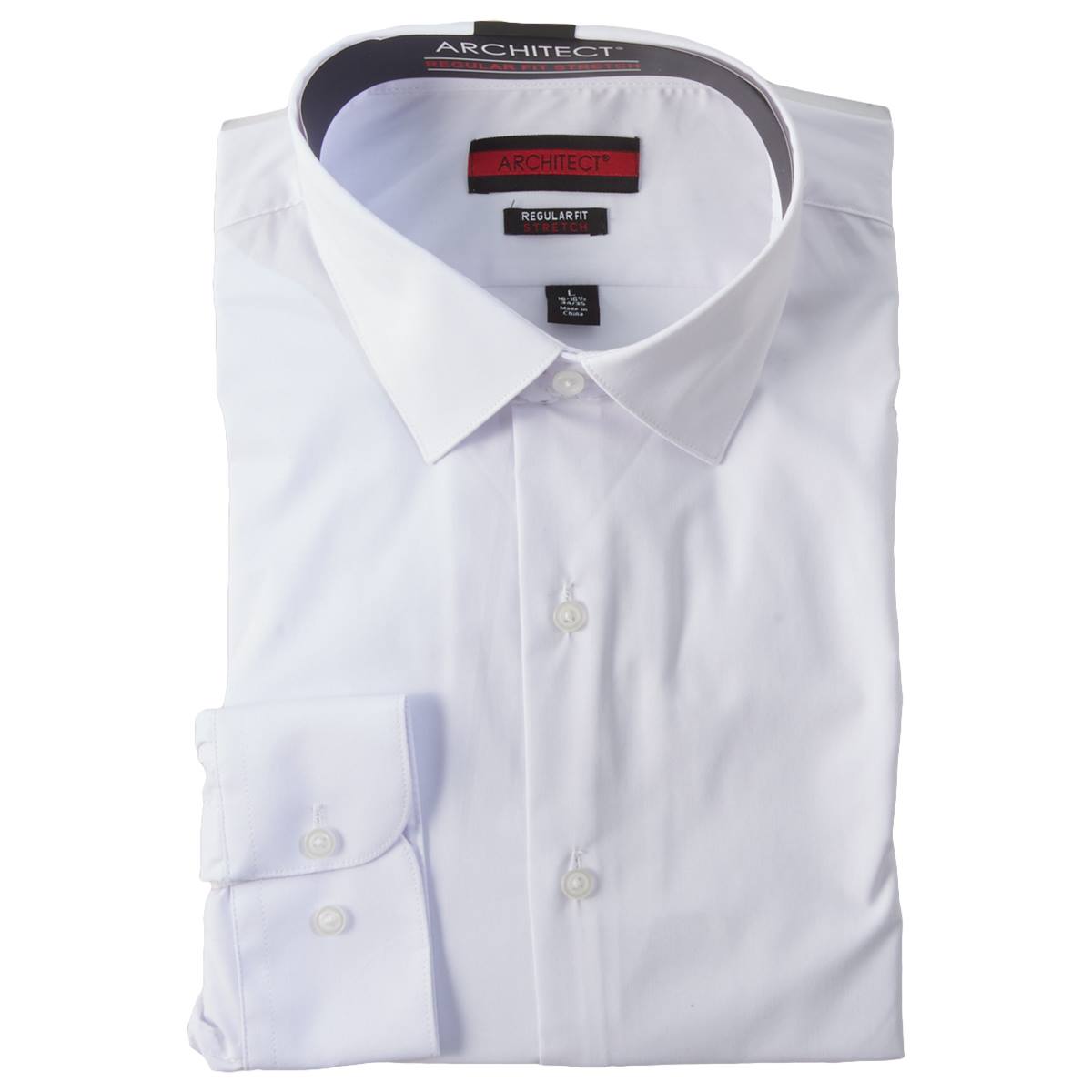 fitted white dress shirt