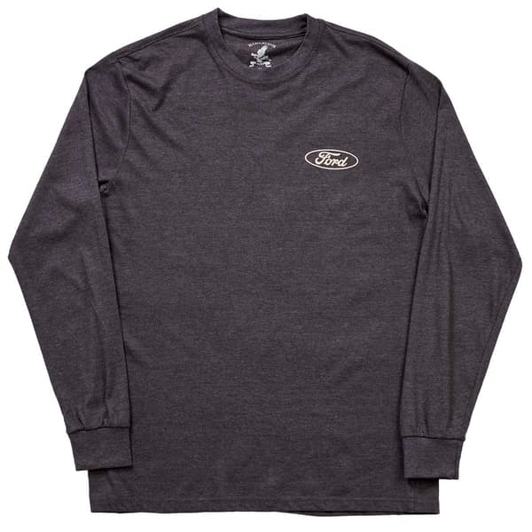 Mens Buckhorn River Long Sleeve Ford Graphic Tee