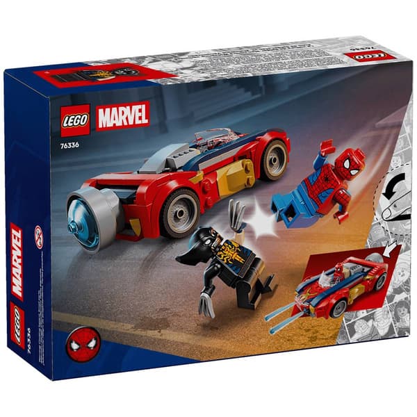 LEGO® Marvel Spiderman Car Vs Venomized Wolverine Building Kit