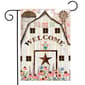 Briarwood Lane Barn in Bloom Garden Flag - image 1