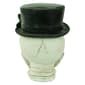 Northlight Seasonal 9in. Skull With Top Hat And Roses Decor - image 4
