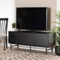 Baxton Studio Truett Modern Dark Brown Wood TV Stand - image 2