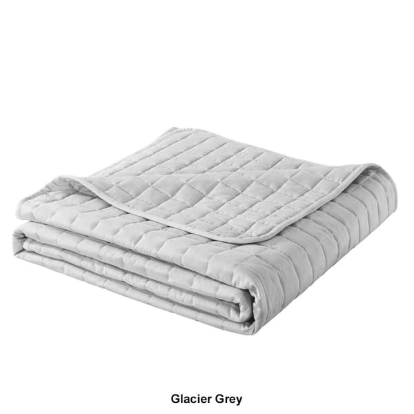 St. James Home Velvet Trim Down Alternative Blanket