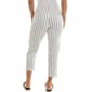 Womens Zac & Rachel Stripe Capris with Hardware - image 2