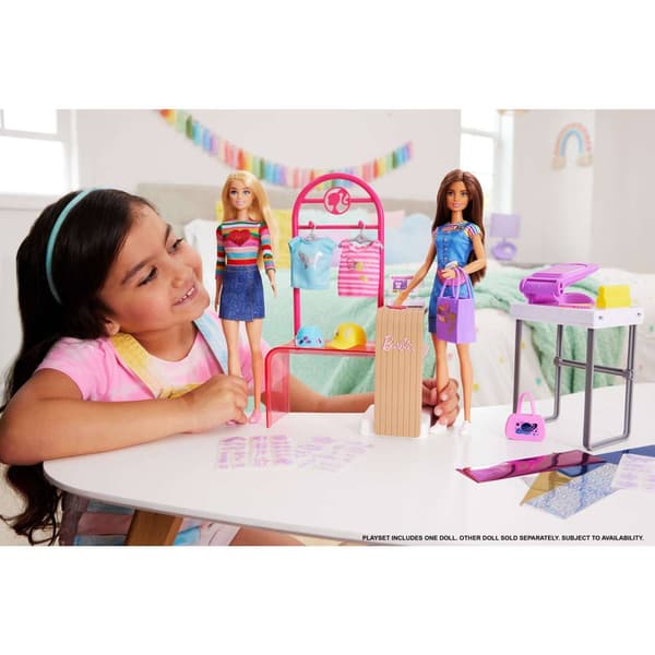 Barbie&#174; Make & Sell Boutique Playset w/ Doll