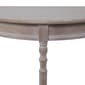 9th & Pike® Light Brown Traditional Half Moon Wood Console Table - image 5