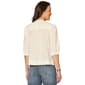 Petite Democracy Blouson Sleeve Floral Embroidery Blouse - image 2