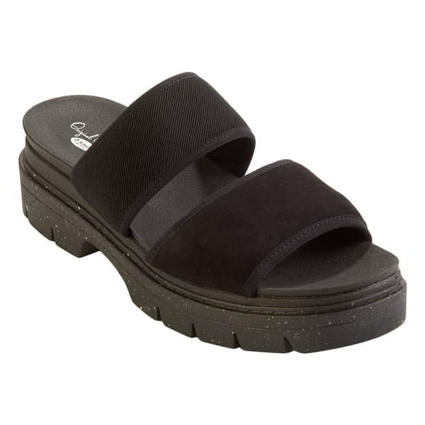 Womens Dr. Scholl&#39;s Terrain Slide Platform Sandals