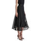 Womens DKNY Pull On Layered Mesh Midi Skirt - image 3