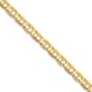 Mens Gold Classics&#40;tm&#41;10kt. Gold Concave Anchor Chain Bracelet - image 1