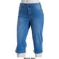Womens Bleu Bleu Denim 5 Pocket Denim Skimmer with Side Slit - image 4