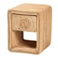 bali & pari Rosina Bohemian Natural Rattan 1-Drawer Nightstand - image 1