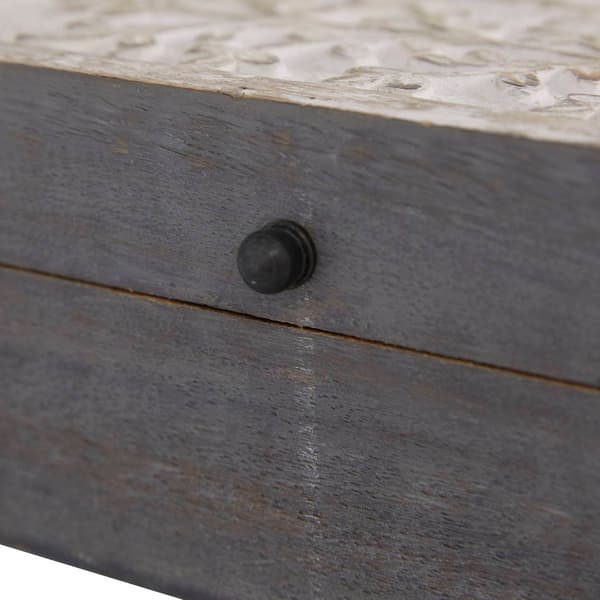 9th & Pike&#174; 3pc. Wooden Jewelry Box