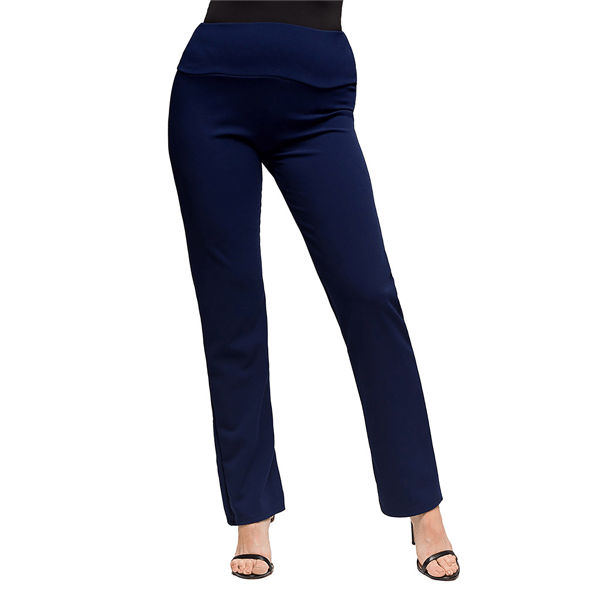 Womens 24/7 Comfort Apparel Stretch Maternity Dress Pants - image 