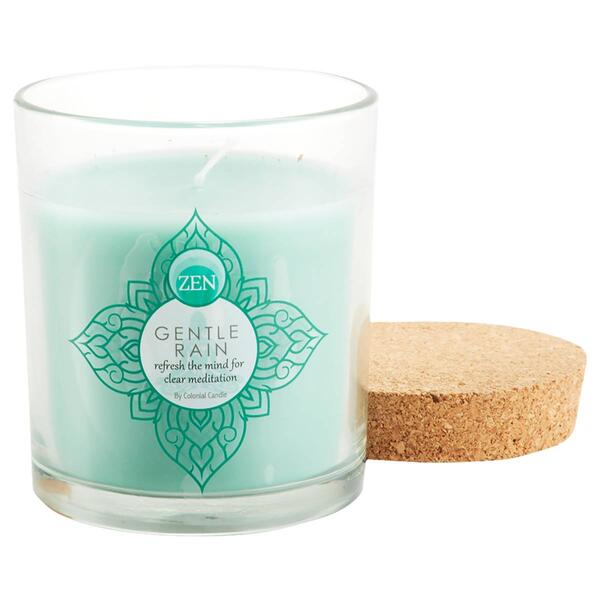 Colonial Candle Zen 9.5oz Gentle Rain Tumbler Candle - image 