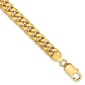 Gold Classics&#40;tm&#41; 7.3mm. Semi Solid Miami Cuban Bracelet - image 1