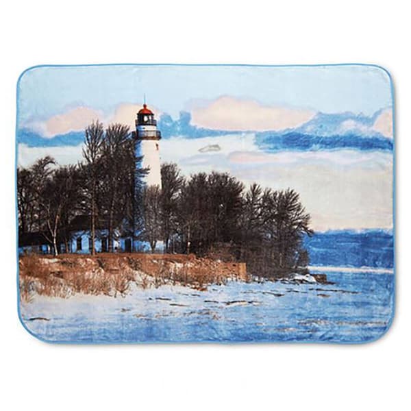 Shavel Home Products Hi Pile Oversized Throw - Lighthouse - image 