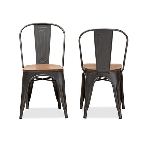 Baxton Studio Henri Dining Chairs - Set of 2