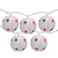 Northlight Seasonal Star Paper Lantern Lights - 10 Count - image 1