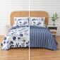 FreshFold 3pc. Nautical Coastal Themed Bedspread Quilt Set - image 4