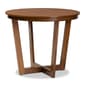 Baxton Studio Brava Walnut Brown Finished Wood 5pc. Dining Set - image 3