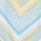 Womens Hearts of Palm Aqua Fresh Tie Front Chevron Blouse - image 6
