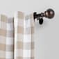 Elrene Cordelia Single Curtain Rod w/ Globe Ball Finial - image 2