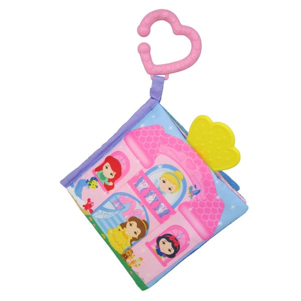 Baby Girl Disney Princess Soft Teether Book - image 