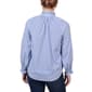 Womens NY Collection 3/4 Sleeve Stripe Button Front Blouse - image 2