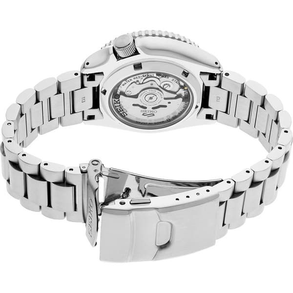 Mens Seiko 5 Sports Automatic Movement Silver Watch - SRPL85