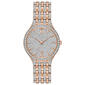 Womens Bulova Crystals Slim Pave Dial Watch - 98L235 - image 1