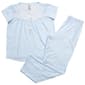 Womens Sophia by Rene Rofe (R) Gingham Plaid Lace Pajama Set - image 1