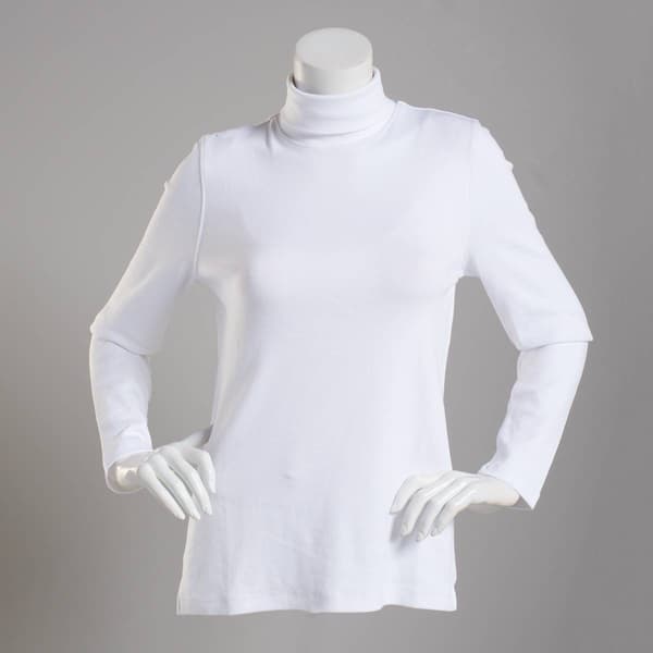 Womens Preswick &amp; Moore Long Sleeve Turtleneck Tee - image 