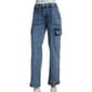 Juniors Madden Girl Acid Washed Cargo Skater Jeans - image 1