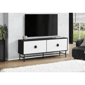 Monarch Specialties Maeve 60in. Dual Cabinet TV Stand - image 1