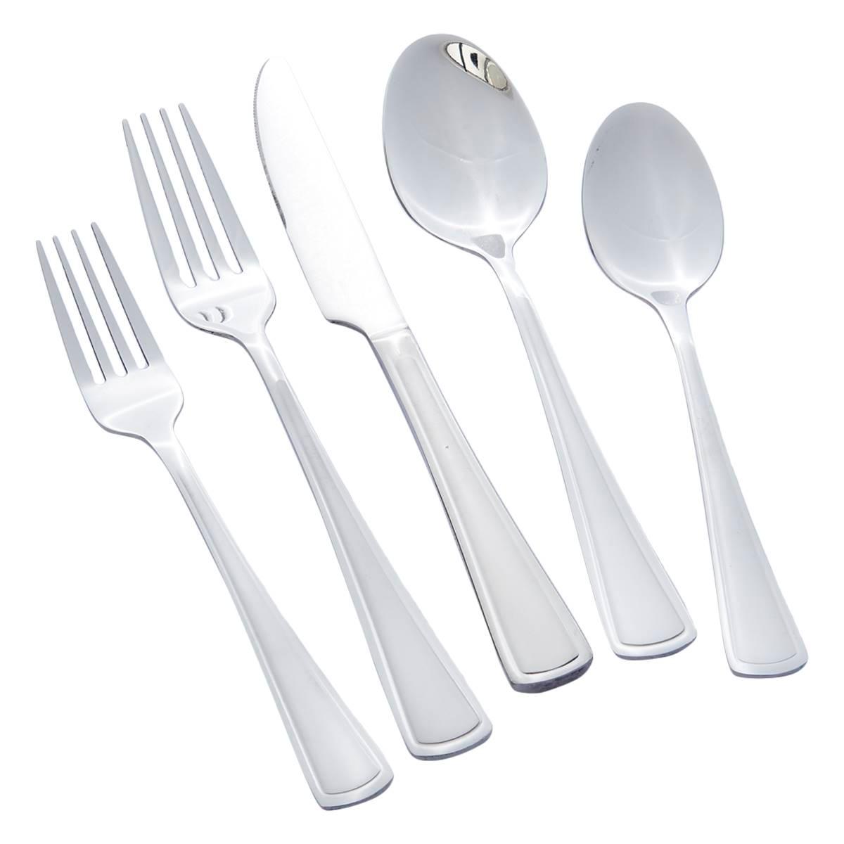 Farberware® 20pc. Chelsea Stainless Steel Flatware Set