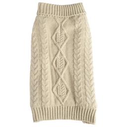 Cable Knit Pet Sweater
