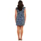 Petite MSK Flutter Sleeve V Neck Floral A-Line Dress - image 3