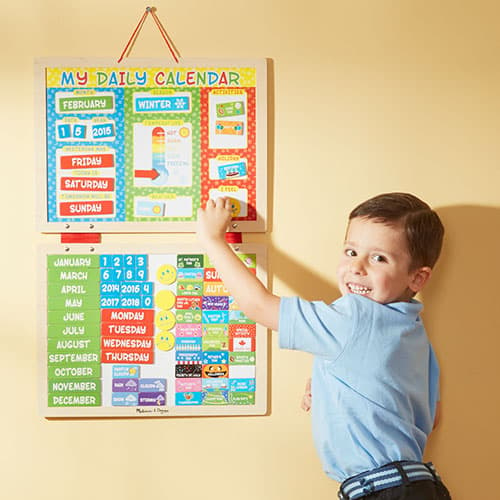 Melissa &amp; Doug® My First Daily Magnetic Calendar