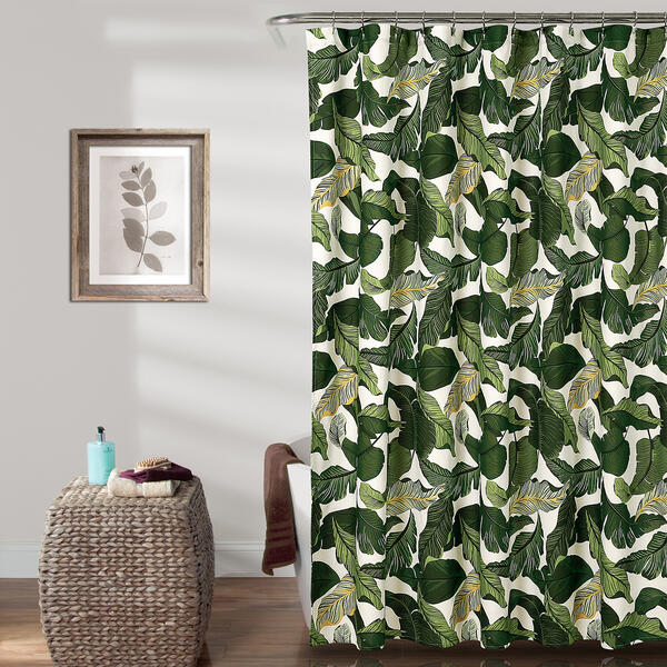 Lush Decor(R) Tropical Paradise Shower Curtain - image 