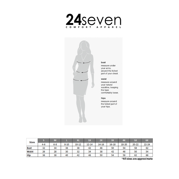 Womens 24/7 Comfort Apparel Fit & Flare Pocket Maternity Dress